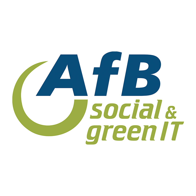 AfB Social and Green IT logo